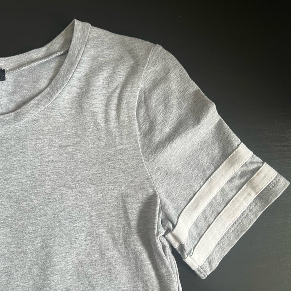 U2B URBAN PLANET | Gray T-Shirt Dress - Picture 3 of 4